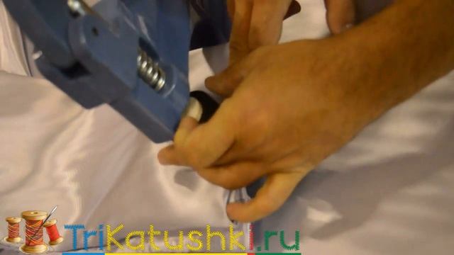 Presmak T-105 BIG установка шторных люверсов пластик смотреть онлайн