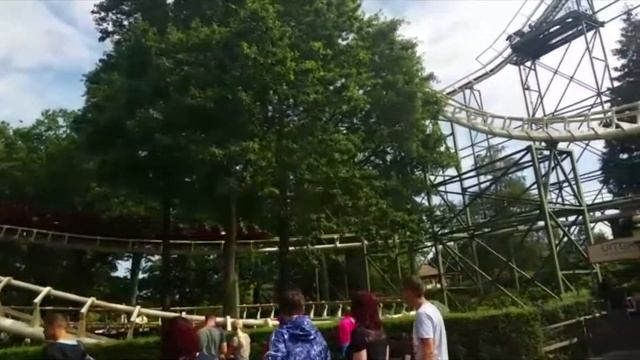 Анаконда, Парк развлечений Эфтелинг, Нидерланды смотреть онлайн