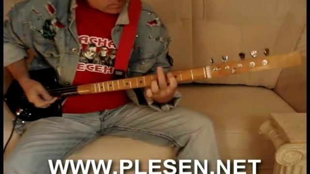 Первая в мире электрогитара сделанная из лопаты гитара Яцыны Павла, Красная Плесень (Гитара-лопата) смотреть онлайн