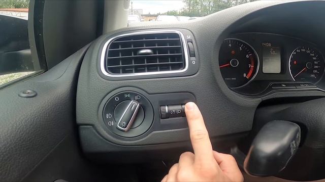 How to Change Headlights Position in Volkswagen Polo V ( 2009 – 2017 ) - Adjust Headlights Height смотреть онлайн