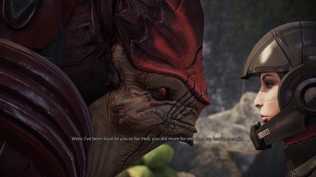 MASS EFFECT LEGENDARY EDITION [Shepard Calms Wrex down - Charismatic Trophy] 4K 60FPS PS5 смотреть онлайн