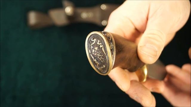 Булатный нож 083БМм, И.Пампуха (легированный булат), в бронзе смотреть онлайн