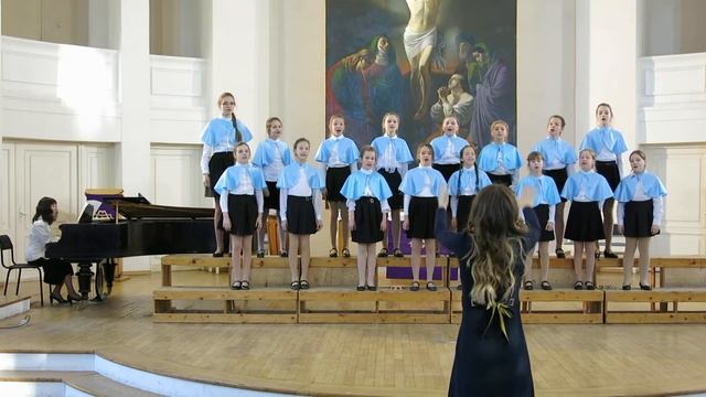 Средний хор "Песня о земной красоте" смотреть онлайн