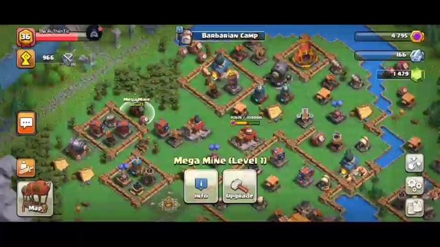 Mega mine upgrade to Level 2 || Clash Of Clans смотреть онлайн