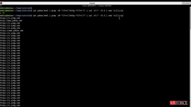 Linux Commands - cut grep sed tr смотреть онлайн