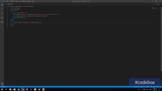 PHP In Arabic | 3 - Printing ( echo / Print ) смотреть онлайн