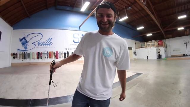 Слепой скейтбордист!? | Аарон Кайро vs Слепой райдер смотреть онлайн