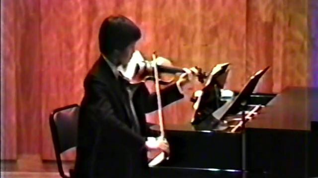 Violin, Saint Saens (introduction and rondo capriccioso,) Beethoven, 1983 (part 1) смотреть онлайн