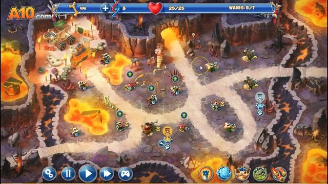LETS PLAY DAY D: TOWER RUSH - TIME MAYHEM - LEVEL 4-4 смотреть онлайн