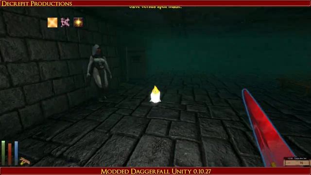 Modded Daggerfall Unity 0.10.27 - Fighters Guild Dungeon Crawl, Gargoyle Disposal смотреть онлайн