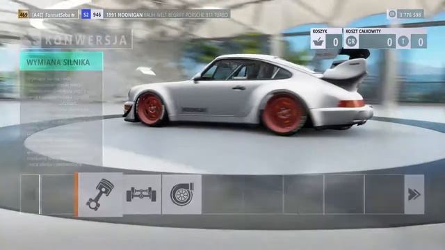 Forza Horizon 3 Tuning 1991 Hoonigan Rauh-Welt Begriff Porsche 911 Turbo Top Speed смотреть онлайн