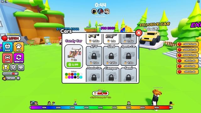 Driving at 599,369 MPH On Roblox Car Race смотреть онлайн