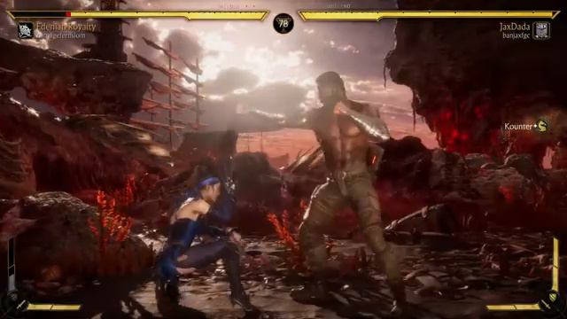 Ah... Starfish brutality - Jax vs Kitana - Mortal Kombat 11 смотреть онлайн