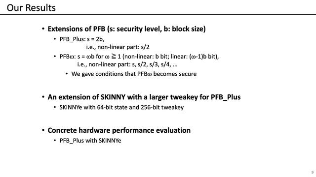 Lightweight Authenticated Encryption Mode Suitable for Threshold Implementation смотреть онлайн
