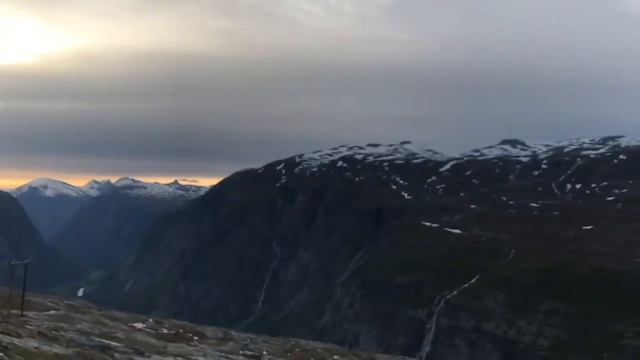 Норвегия, горная дорога Aursjøvegen смотреть онлайн