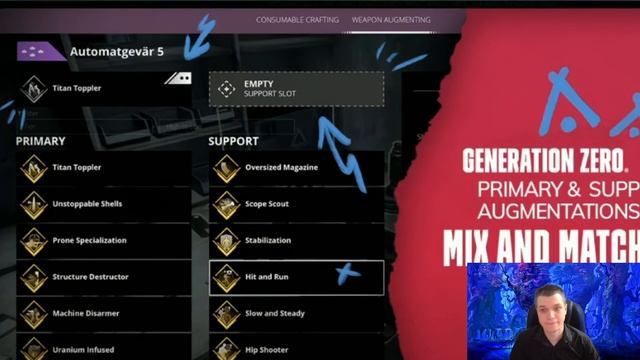 Generation Zero - [НОВОСТИ РАЗРАБОТКИ] УЛУЧШЕНИЕ ОРУЖИЯ!