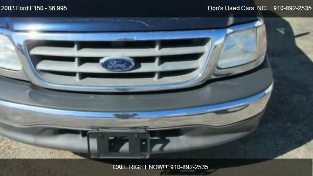 2003 Ford F150 XL 2WD - for sale in Dunn, NC 28334 смотреть онлайн