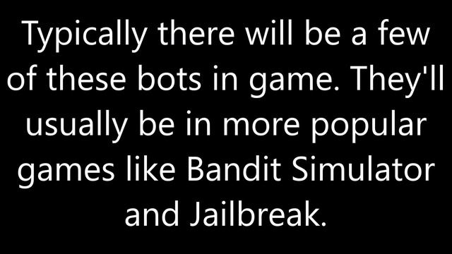 Roblox Scam Bots Now Join Games смотреть онлайн