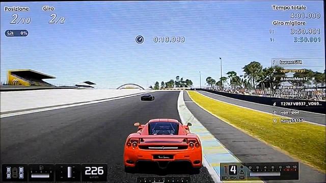 GT5 Epic Race (Ferrari Enzo - 620 pp) смотреть онлайн