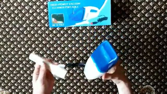 Пылесос автомобильный ручной с функцией сбора воды VACUUM CLEANER смотреть онлайн