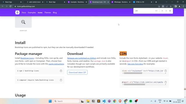 Use Bootstrap Icons in React JS Project | Rapid Whatsapp - 4 смотреть онлайн