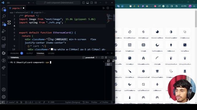 Creating Stunning NFT Card Components in ReactJS & TailwindCSS from Figma Design смотреть онлайн