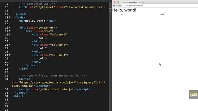 2 How to Download & Install Bootstrap 4 смотреть онлайн