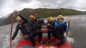 Рафтинг по реке Белая в Адыгее (апрель 2021)