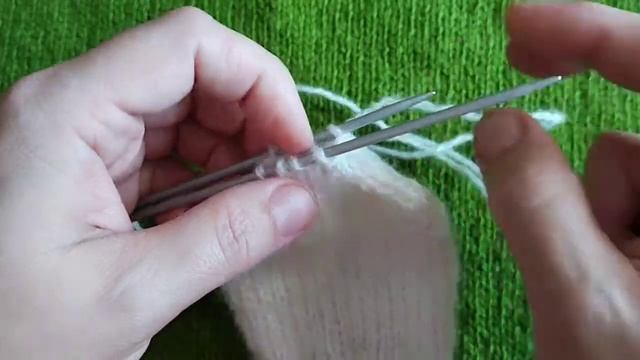 Как аккуратно закрыть носок. смотреть онлайн