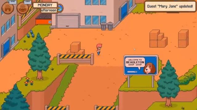 where to find the package for Monroe and how to get it in Dandy boy adventures. смотреть онлайн