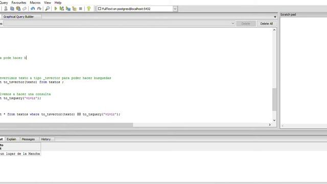 Fulltext Busquedas PostgreSQl смотреть онлайн