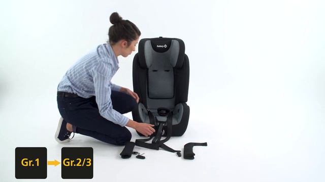 Safety 1st EVER FIX Gr.1/2/3 Isofix car seat instructions video смотреть онлайн