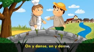 Sur le pont d'Avignon (chanson avec paroles)