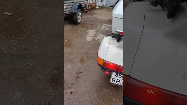 Купили брату по дешману мотоцикл Honda PC 800