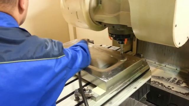 Изготовление пуансона для декоративной панели печей TMF смотреть онлайн