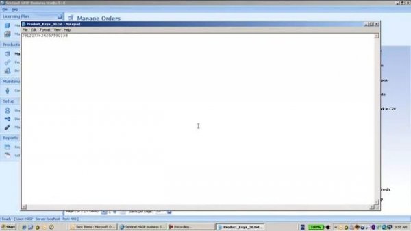 Sentinel Support- How to activate provisional Sentinel HASP SL key