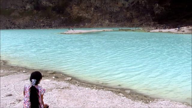 KAWAH PUTIH, Beautiful Crater, Bandung, West Java, Indonesia смотреть онлайн