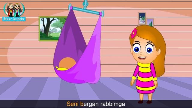 Alla Bolam | Алла Болам | Колыбельная Узбекская | Болалар учун кушиклар смотреть онлайн