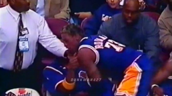 Dennis Rodman Best Lakers Game - 20 Rebounds