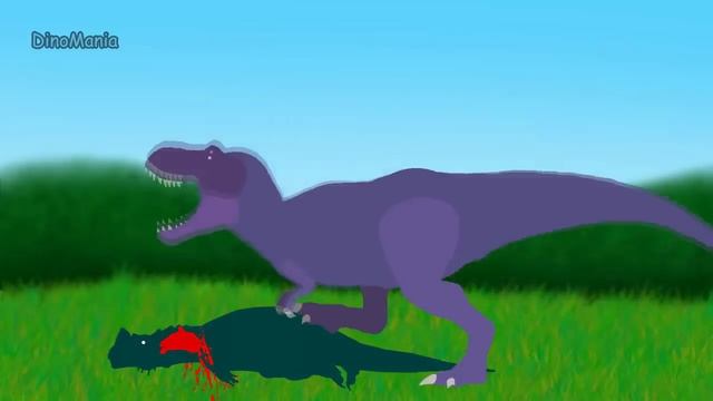 Dinosaurs cartoons battles - DinoMania - compilation 2018 _ Godzilla vs Zilla Ca смотреть онлайн
