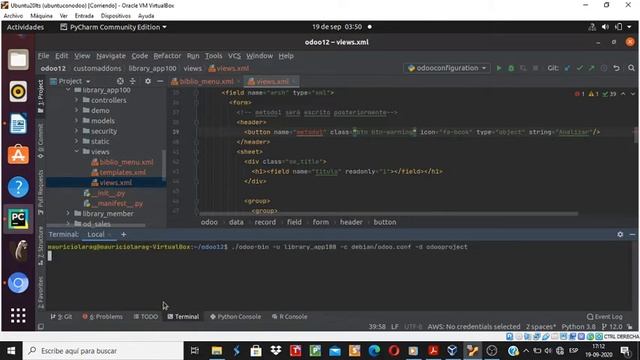 22.-Tips Odoo-Python. ¿Cómo cambiar de botón odoo a botón bootstrap? смотреть онлайн