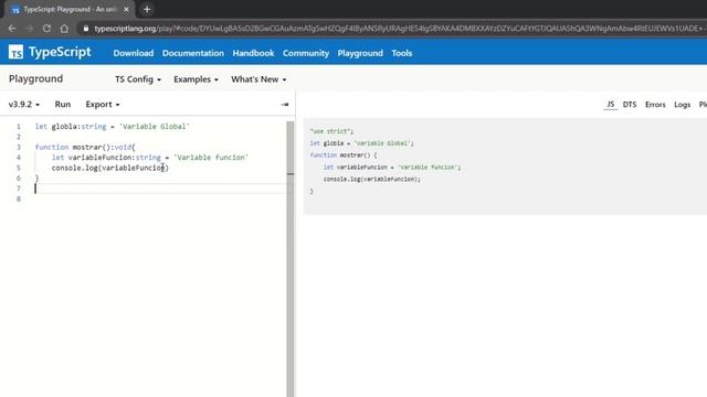 TypeScript 2020 CURSO COMPLETO 04  ALCANCE DE LAS VARIABLES