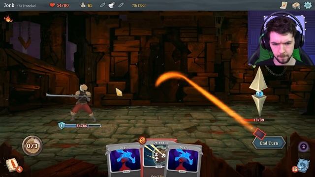 YOU TRIGGERED MY TRAP CARD | Slay The Spire #1 смотреть онлайн