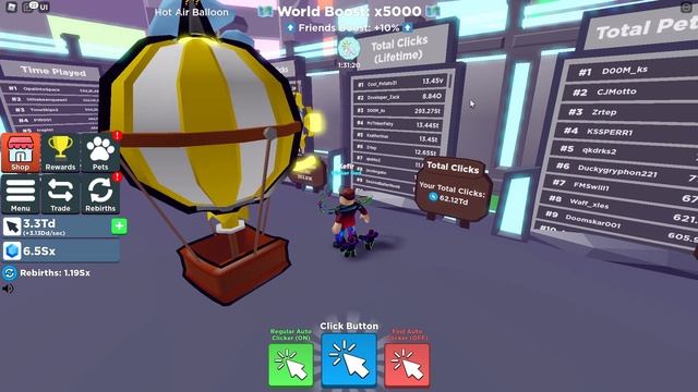 КУПИЛ ПЕТА И РАЗОЧАРОВАЛСЯ в Роблокс Кликер Симулятор! ROBLOX CLICKER SIMULATOR смотреть онлайн