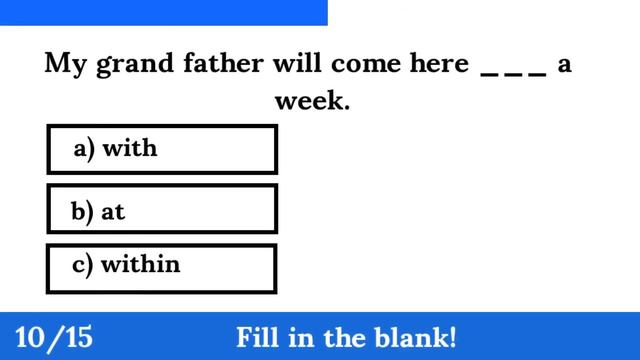 50+ Grammar Test | English Grammar Quiz | 10 English Quiz смотреть онлайн
