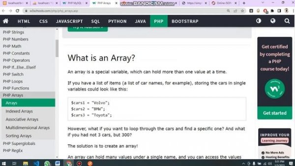 Introduction MySQL Php Database in Hindi Urdu Part 13 | With XAMPP | REST Api |