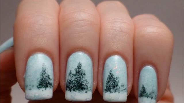 ИДЕИ МАНИКЮРА НА НОВЫЙ ГОД. Дизайн ногтей. Маникюр 2020. смотреть онлайн