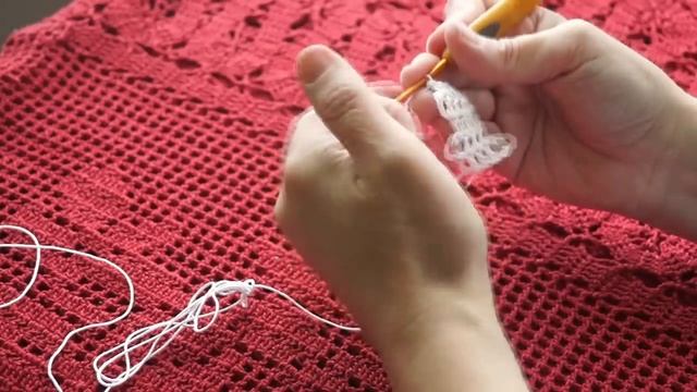 №5 Брюгге - 1 Как вязать кружево в технике брюгге(crochet Bruges)针织布鲁日 (узор#28) смотреть онлайн