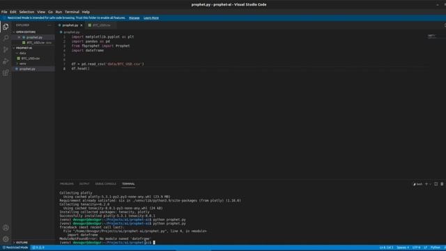 Yapay Zeka Ile Kripto Para Tahmini (Python - Prophet) смотреть онлайн