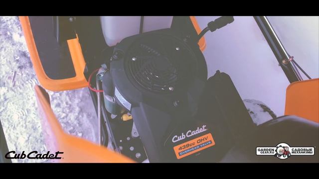 Снегоуборочный трактор Cub Cadet LT2 NS96 с 2X роторным снегоуборщиком в работе смотреть онлайн